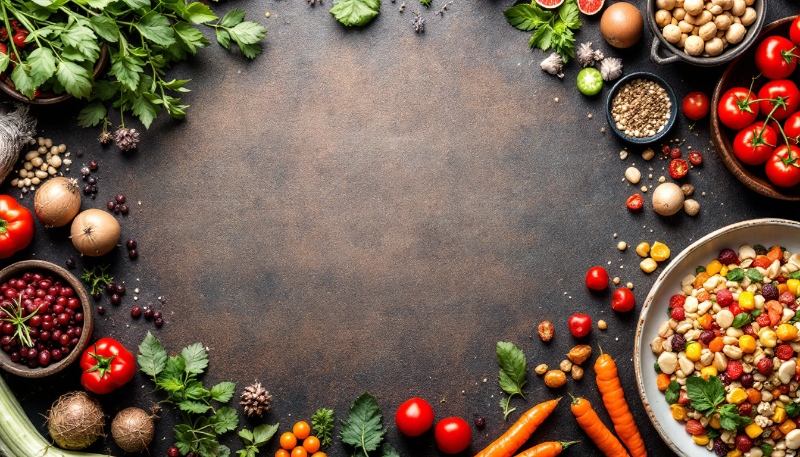 Ilustração de alimentos prejudiciais após cirurgia bariátrica, incluindo fast food, doces e bebidas gasosas, em estilo flat corporativo